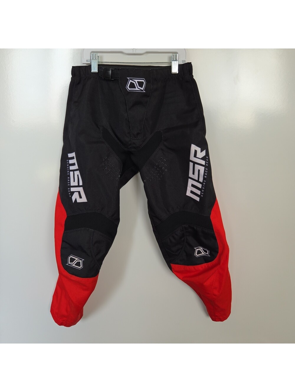 MSR AXXIS Youth Y28 Motocross Pants Red Black White Dirt Bike MX ATV Racing